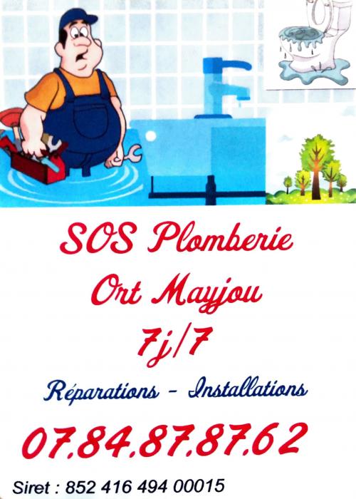 SOS Plomberie Ort Mayjou  Tulle